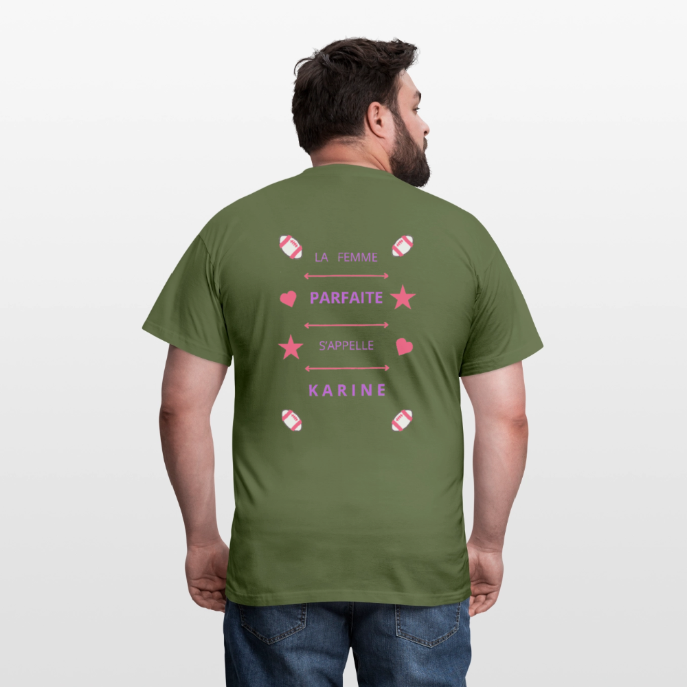T-shirt Homme - vert militaire