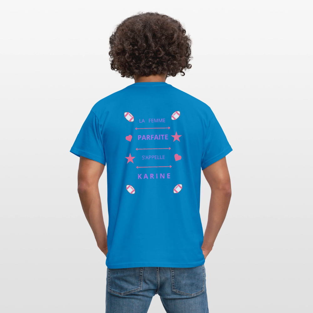 T-shirt Homme - bleu royal