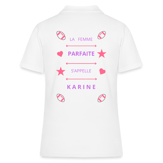 Women's Polo Shirt - blanc