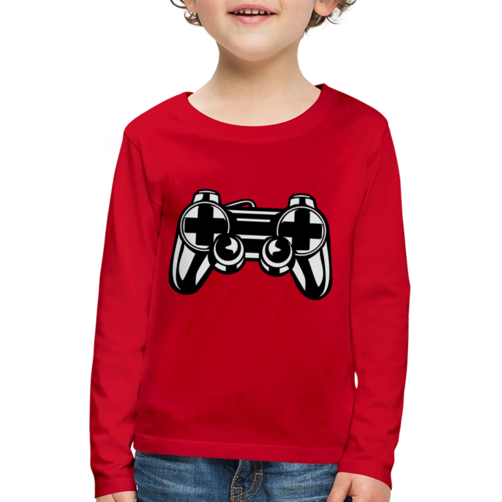 T-shirt manches longues Premium Enfant - rouge