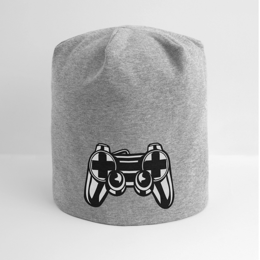 Bonnet en jersey - gris chiné