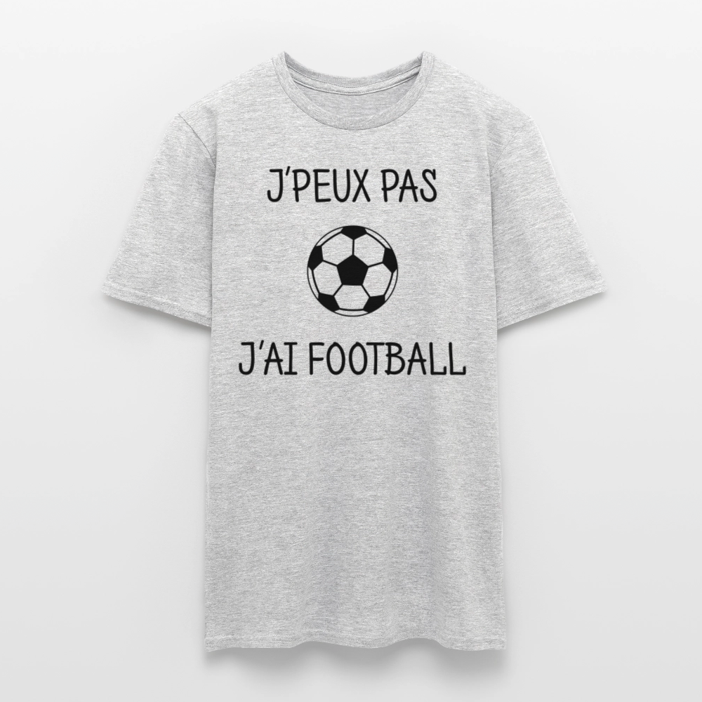 T-shirt Homme - gris chiné