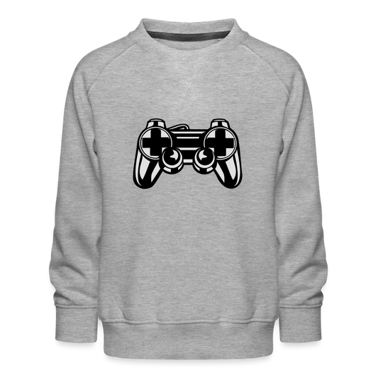 Sweat ras-du-cou Premium Enfant - gris chiné
