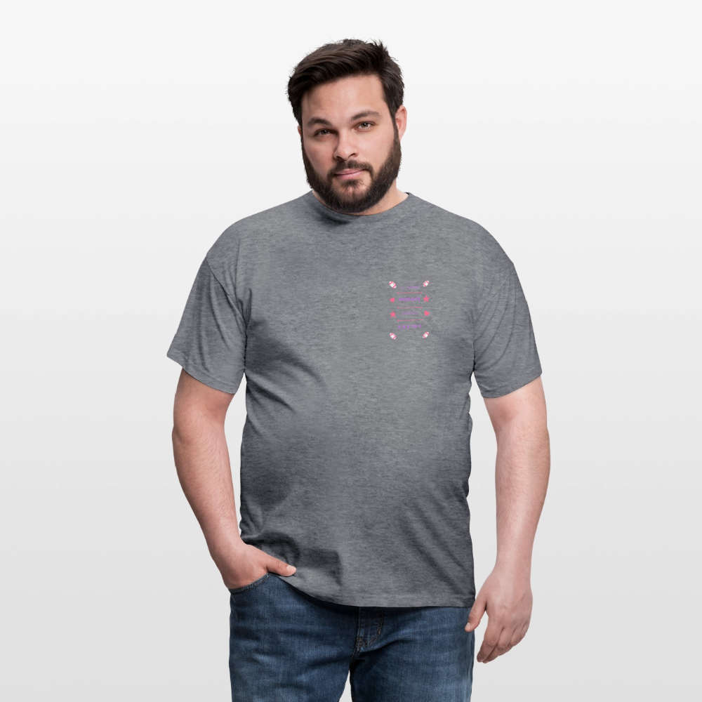T-shirt Homme - graphite chiné