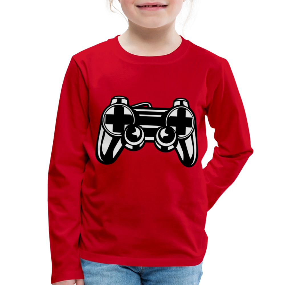 T-shirt manches longues Premium Enfant - rouge