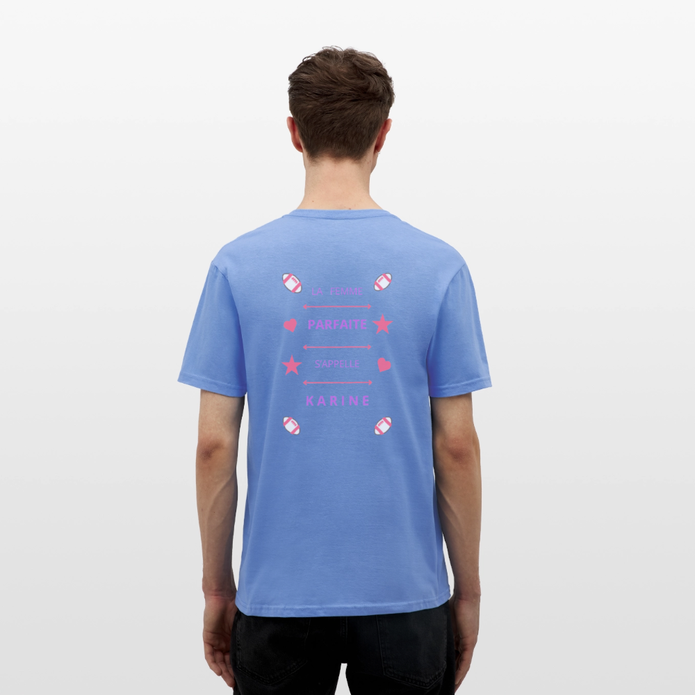 T-shirt Homme - carolina blue