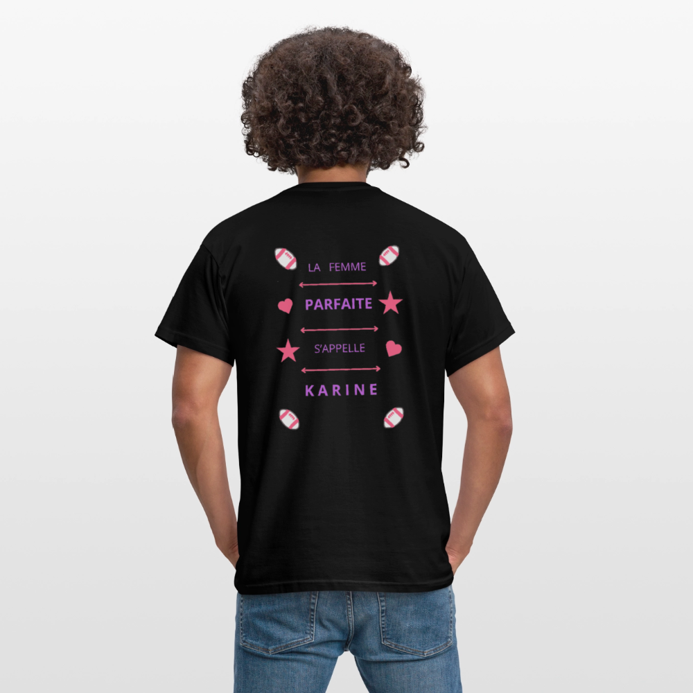 T-shirt Homme - noir
