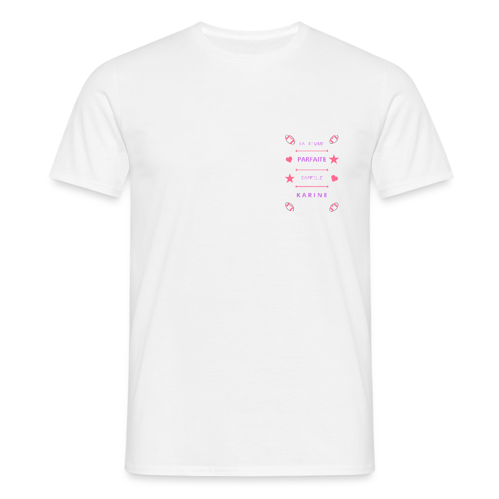 T-shirt Homme - blanc