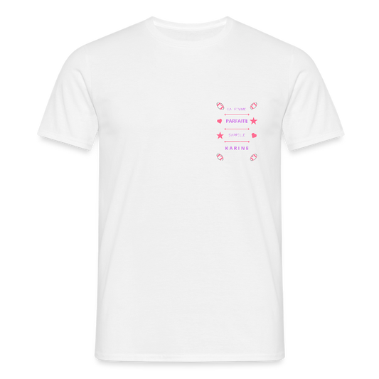 T-shirt Homme - blanc