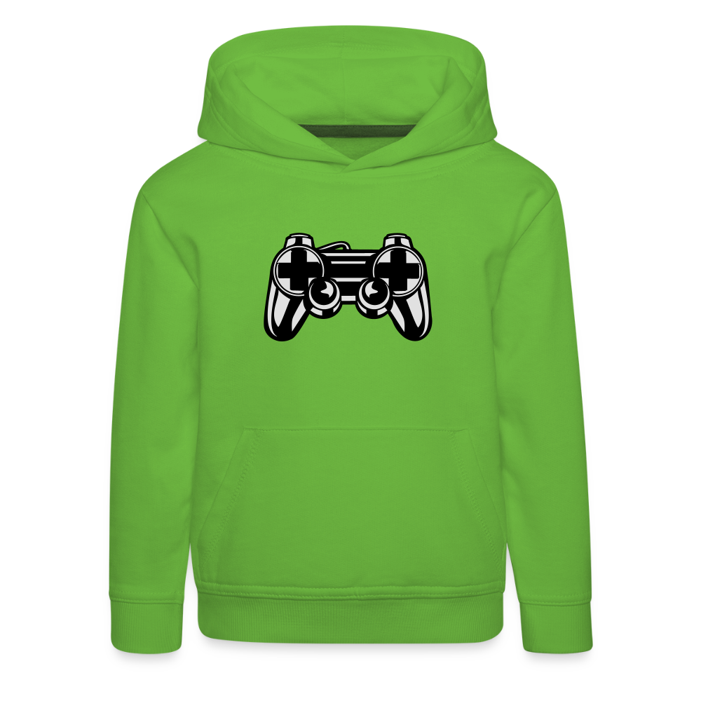 Pull à capuche Premium Enfant - vert clair
