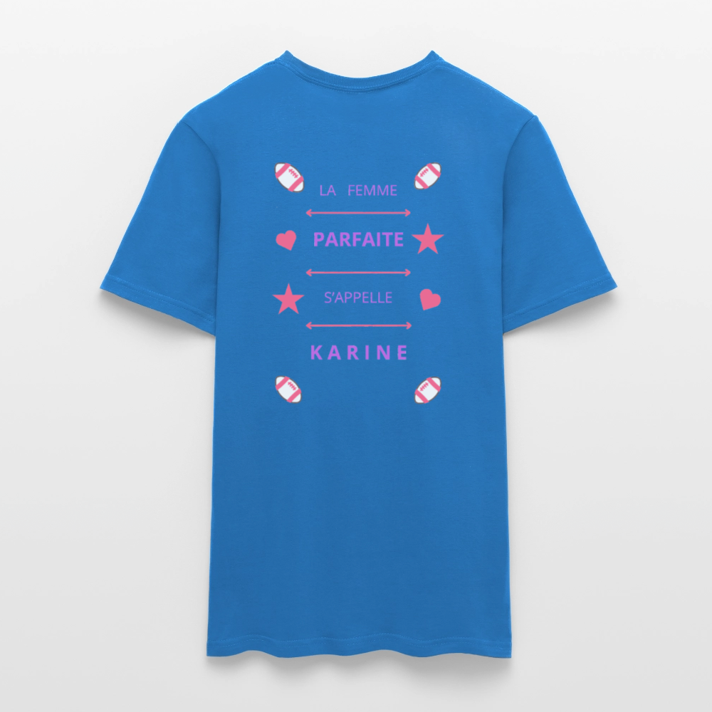 T-shirt Homme - bleu royal