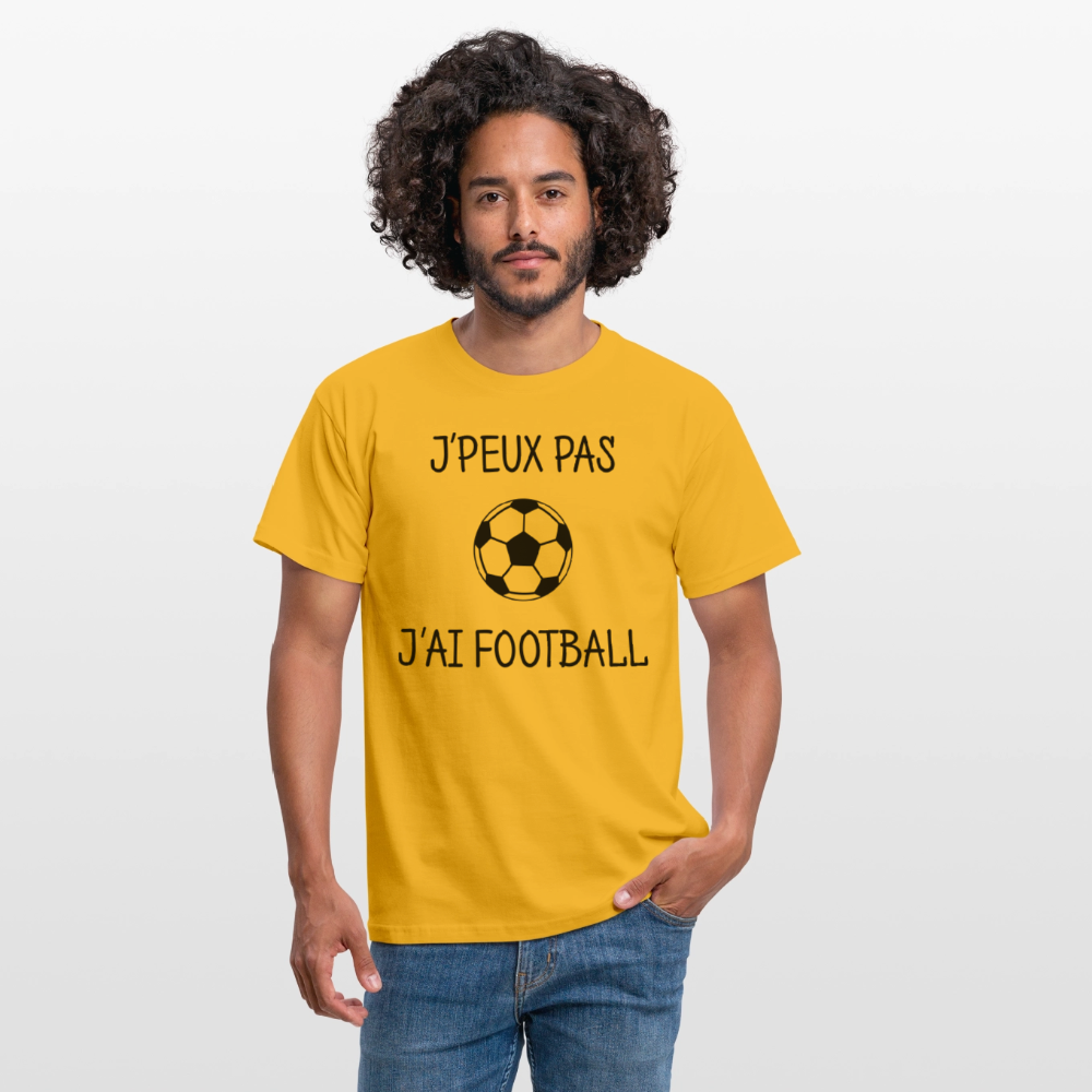 T-shirt Homme - jaune