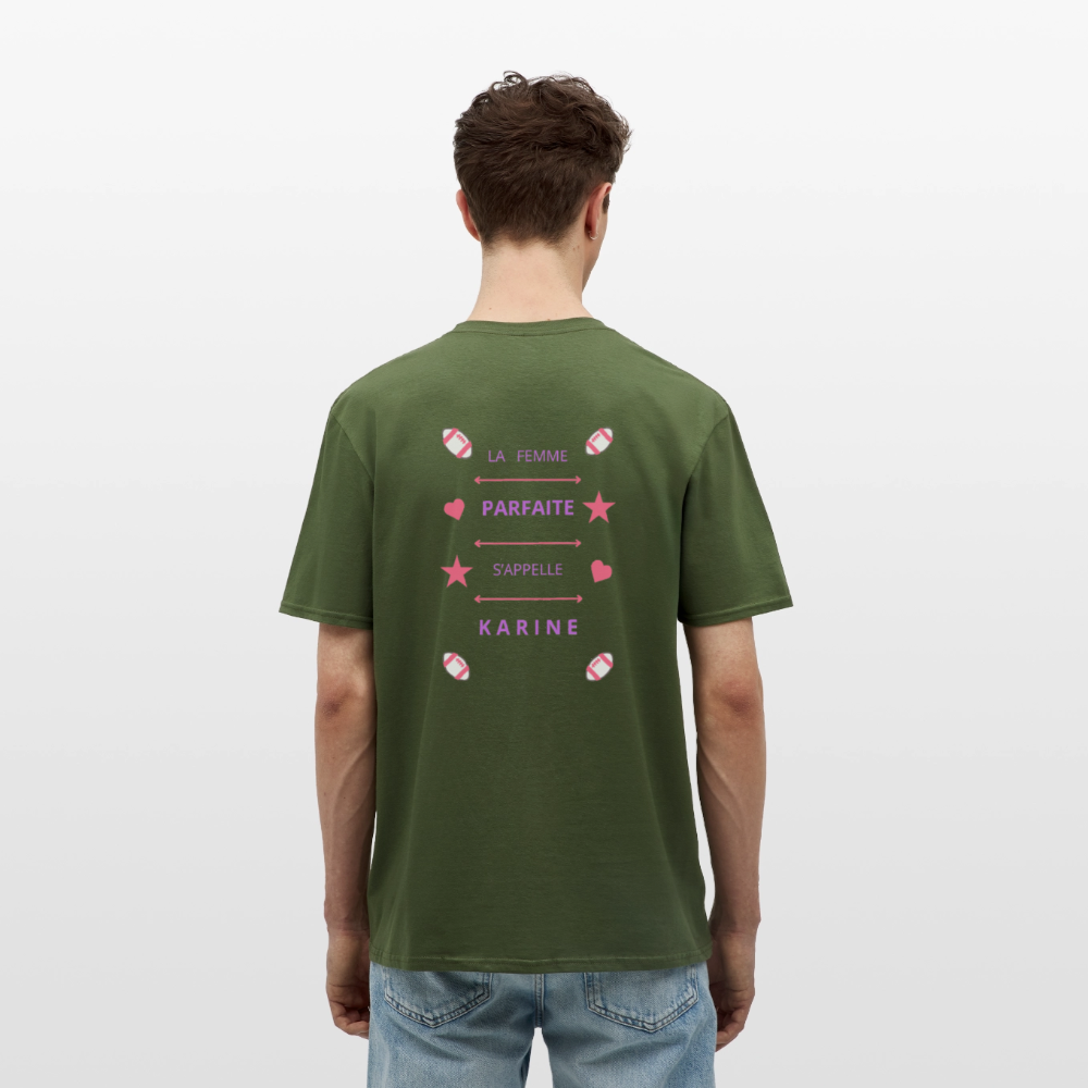 T-shirt Homme - vert militaire