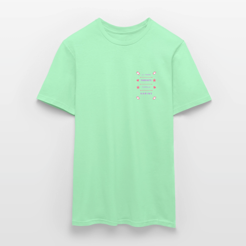 T-shirt Homme - vert menthe