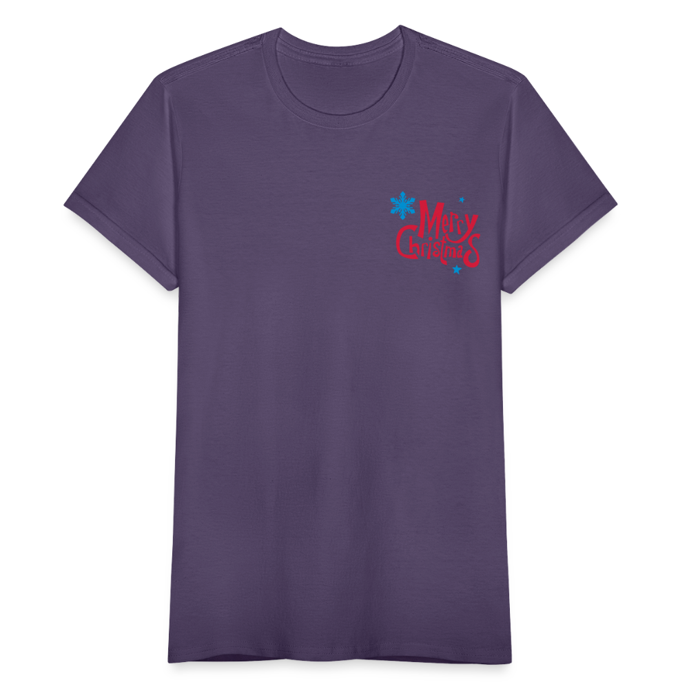 T-shirt Femme - violet foncé