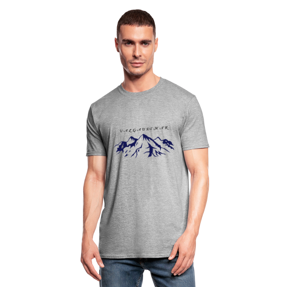 T-shirt polycoton Unisexe - gris chiné