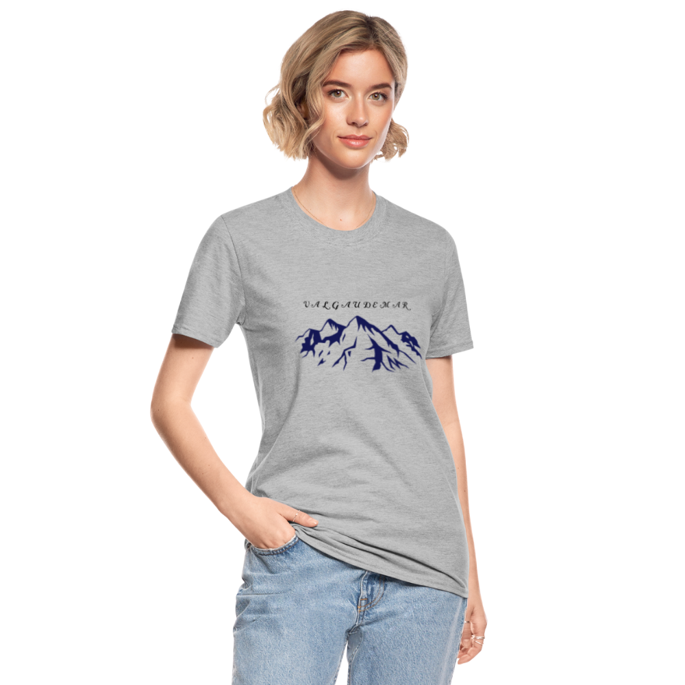 T-shirt polycoton Unisexe - gris chiné